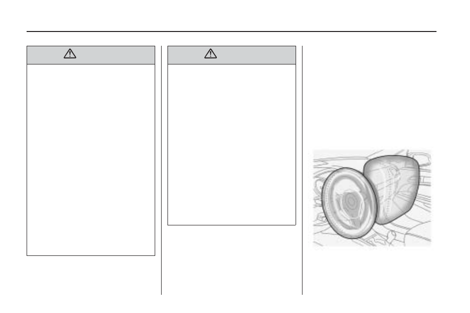 Where are the airbags, Where are the airbags? -24 | Pontiac 2010 Vibe User Manual | Page 44 / 318