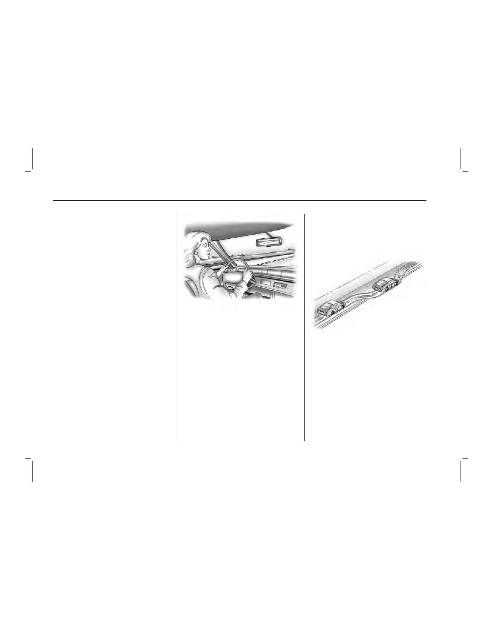 Off-road recovery | Pontiac 2009 Vibe User Manual | Page 156 / 318