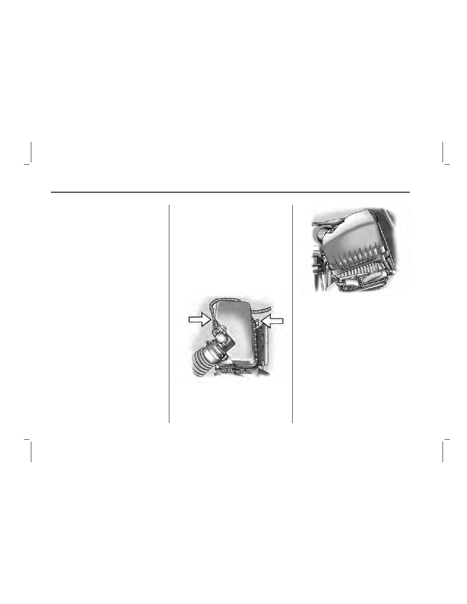 Engine air cleaner/filter | Pontiac 2009 Vibe User Manual | Page 184 / 318