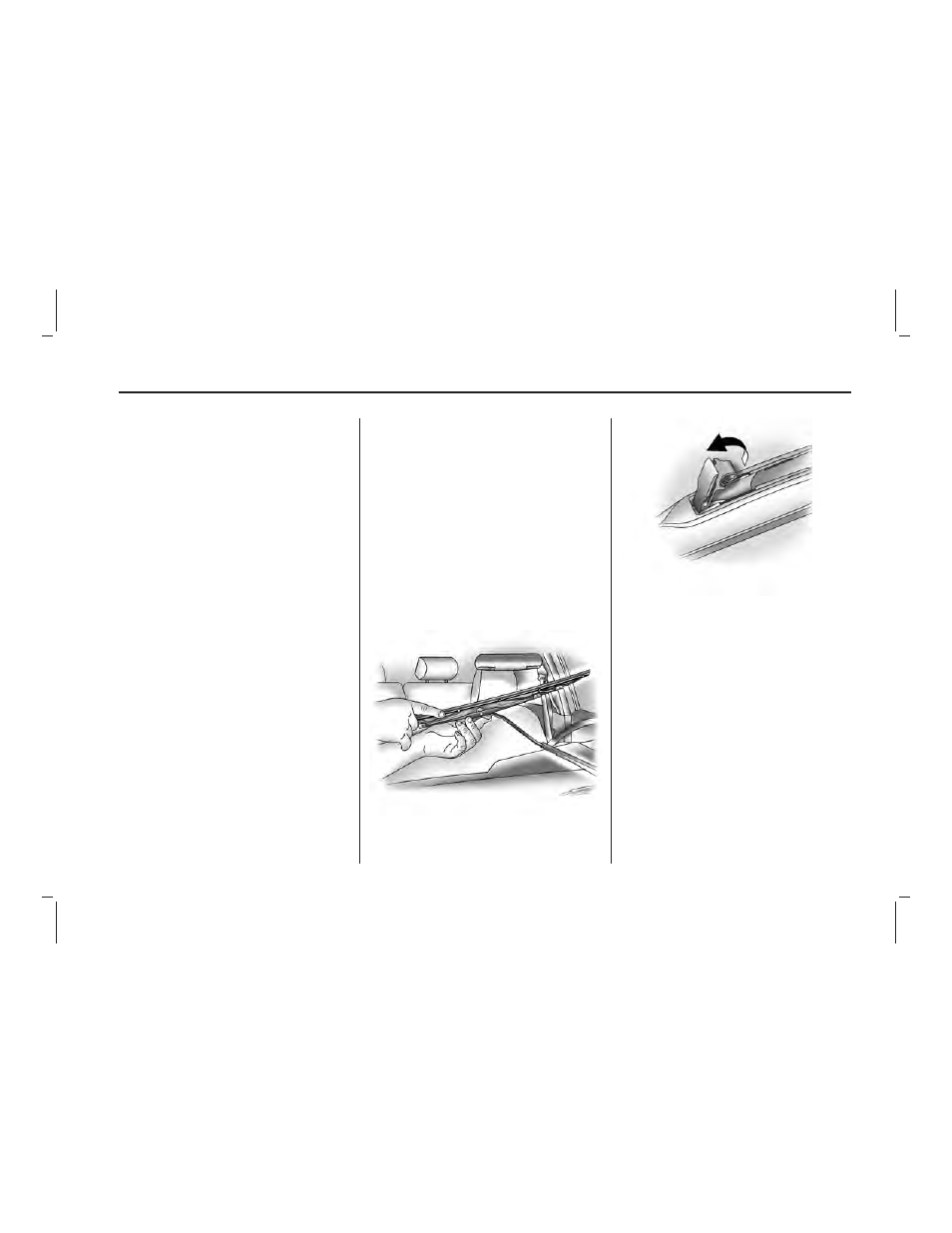 Windshield wiper blade replacement | Pontiac 2009 Vibe User Manual | Page 197 / 318