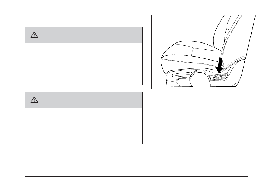 Manual reclining seatbacks, Manual reclining seatbacks -5 | Pontiac 2009 Torrent User Manual | Page 9 / 436
