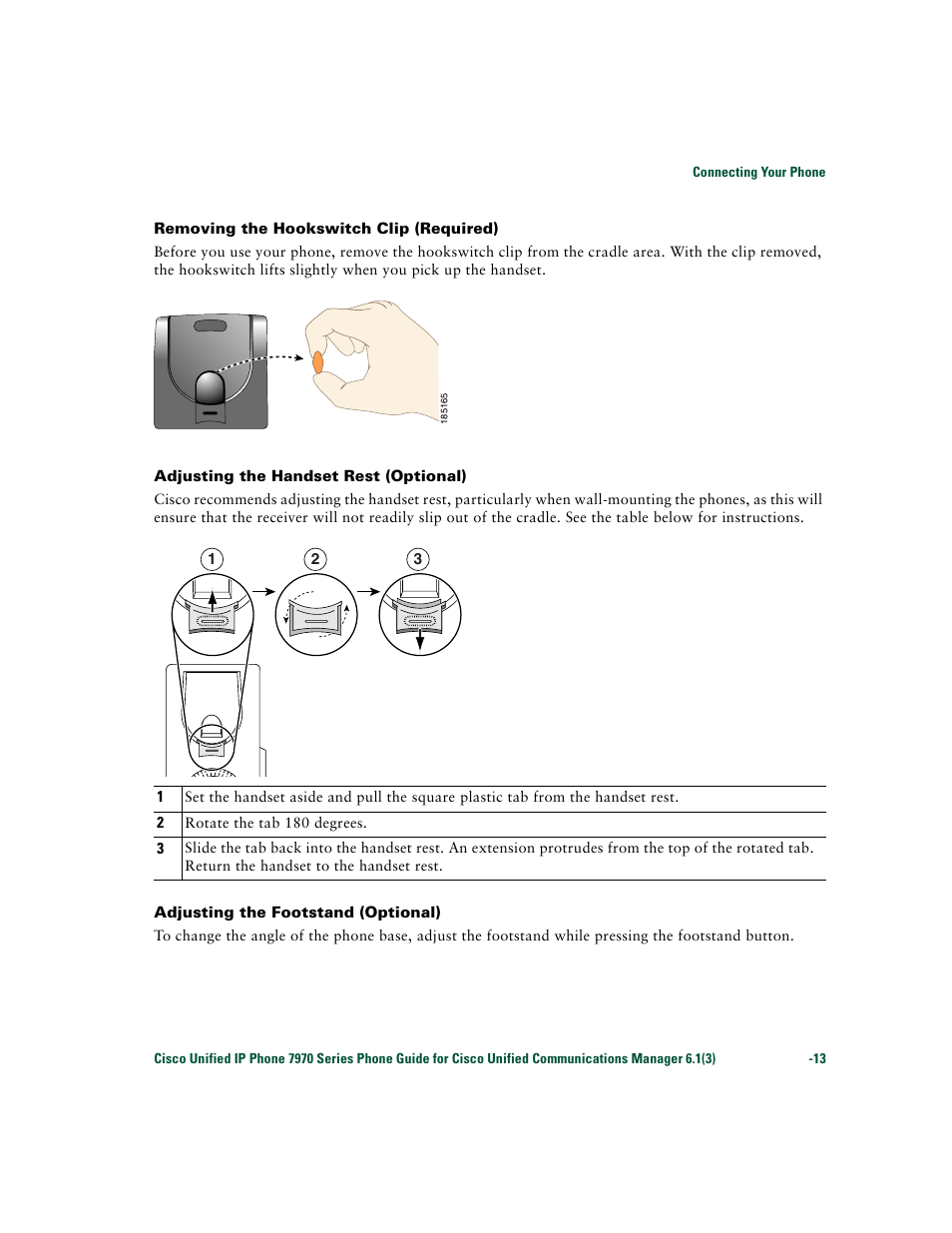 Cisco 7970 Series User Manual | Page 13 / 92