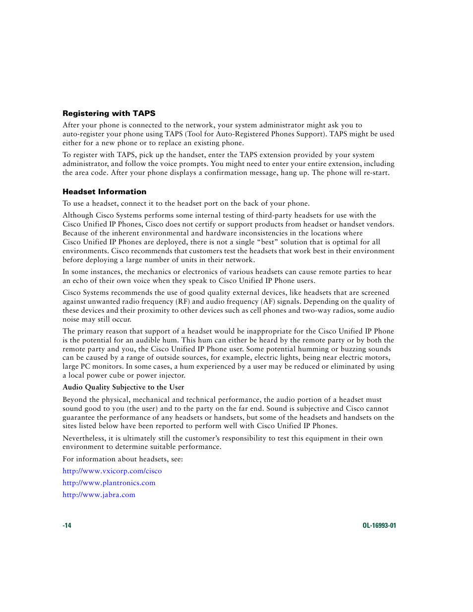 Cisco 7970 Series User Manual | Page 14 / 92