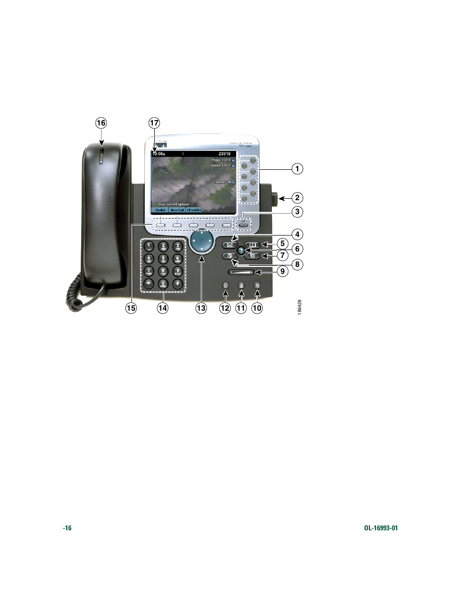 Cisco 7970 Series User Manual | Page 16 / 92
