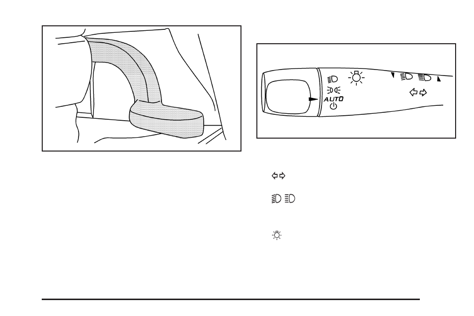 Turn signal/multifunction lever, Turn signal/multifunction lever -7, Turn | Signal/multifunction lever | Pontiac 2008 G6 User Manual | Page 139 / 408