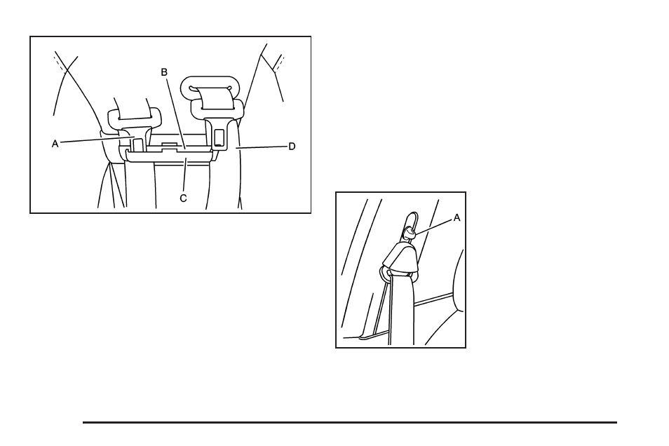 Shoulder belt height adjuster (sedan only) | Pontiac 2008 G6 User Manual | Page 32 / 408