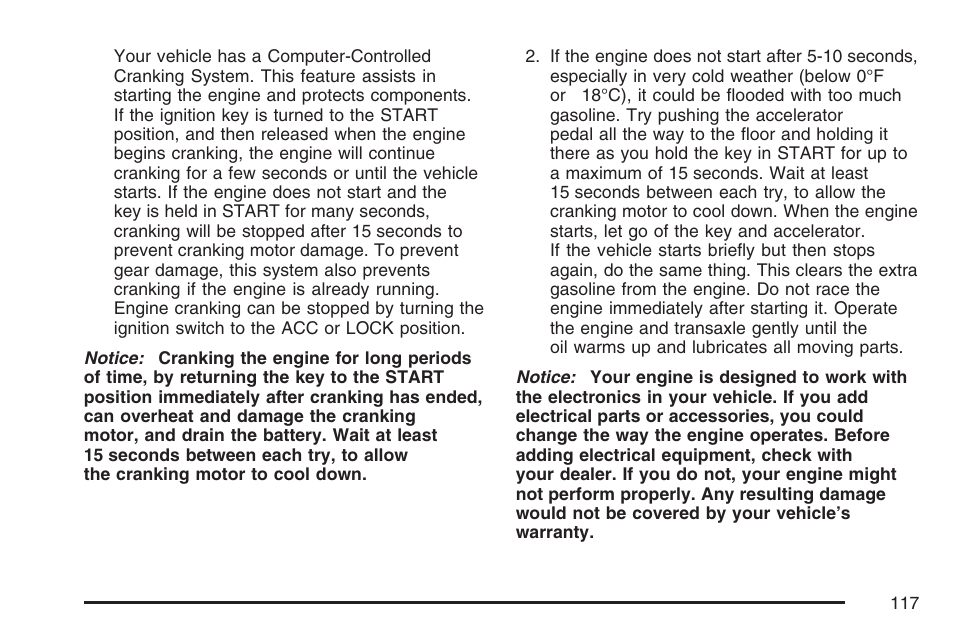 Pontiac 2007 Torrent User Manual | Page 117 / 490