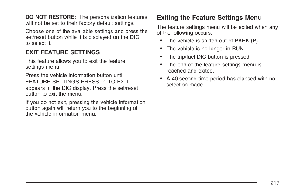 Pontiac 2007 Torrent User Manual | Page 217 / 490