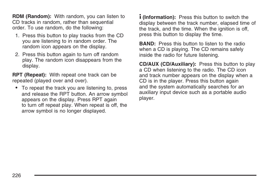 Pontiac 2007 Torrent User Manual | Page 226 / 490