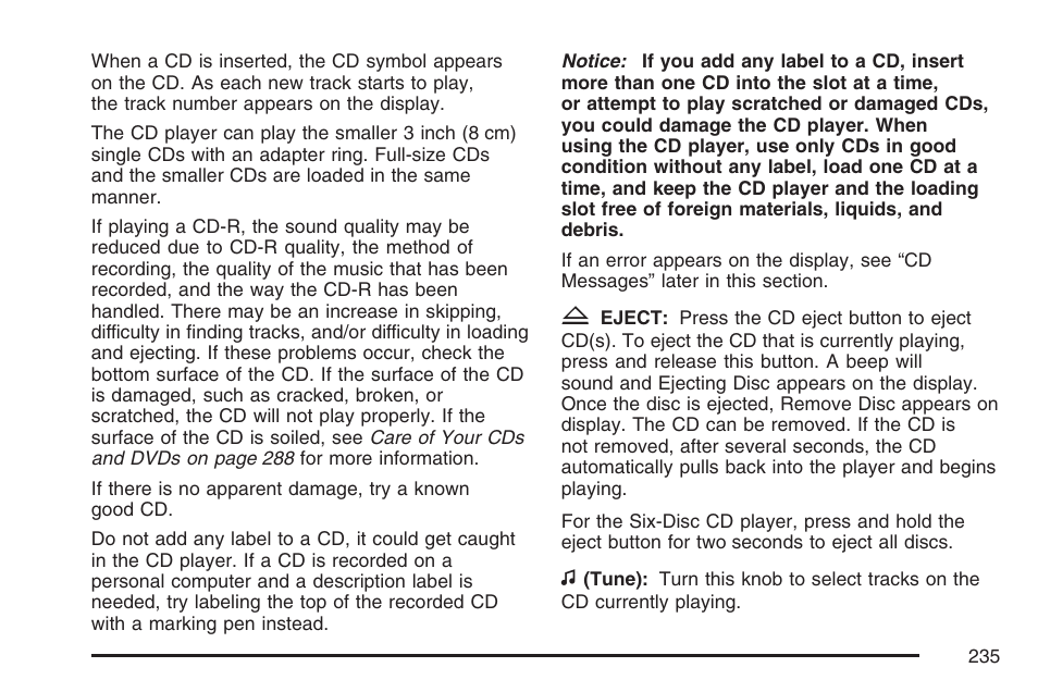 Pontiac 2007 Torrent User Manual | Page 235 / 490