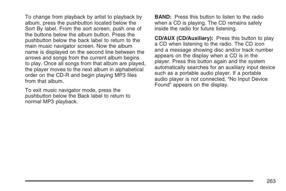 Pontiac 2007 Torrent User Manual | Page 263 / 490