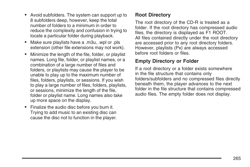 Pontiac 2007 Torrent User Manual | Page 265 / 490