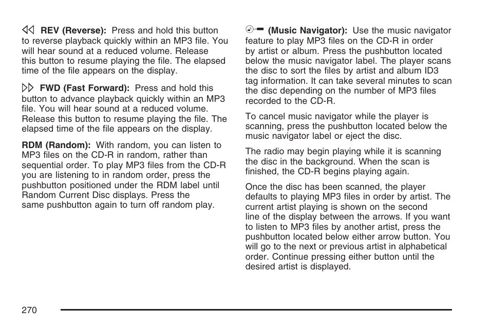Pontiac 2007 Torrent User Manual | Page 270 / 490