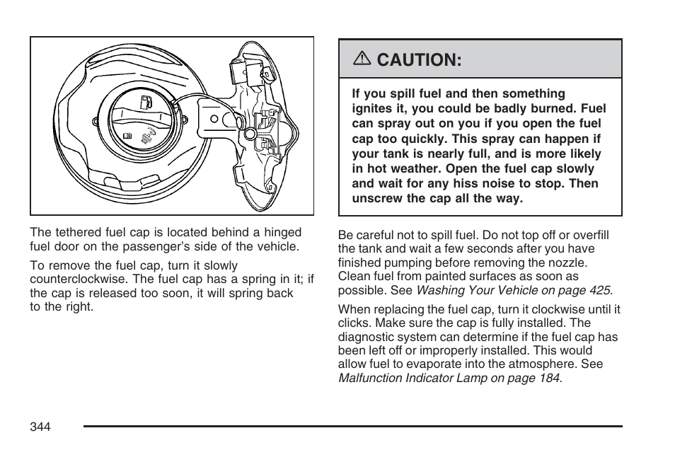 Caution | Pontiac 2007 Torrent User Manual | Page 344 / 490