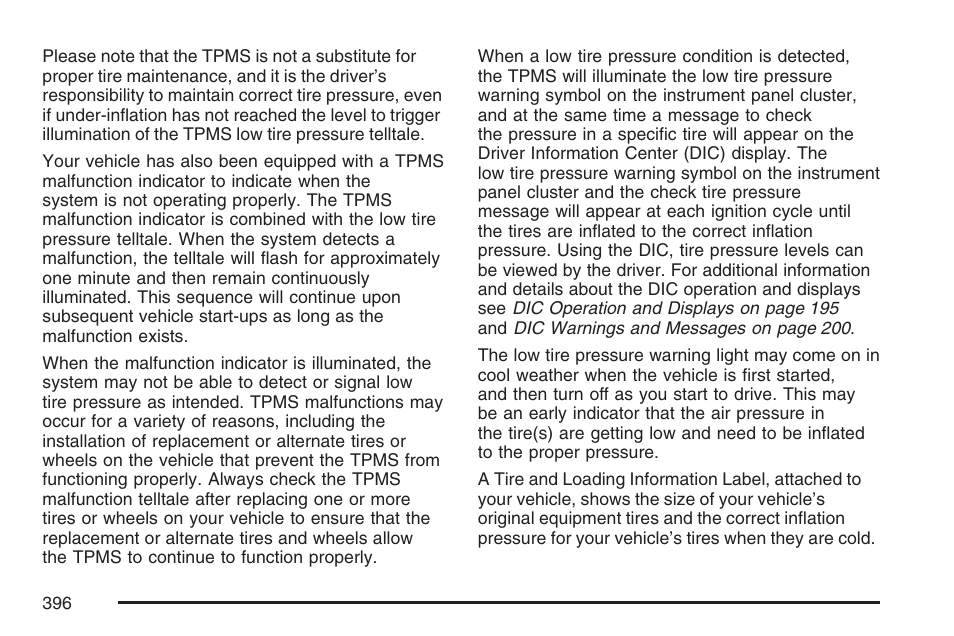 Pontiac 2007 Torrent User Manual | Page 396 / 490