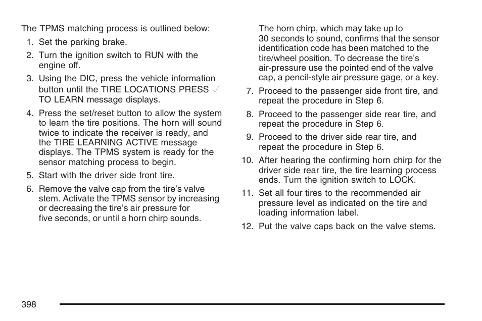 Pontiac 2007 Torrent User Manual | Page 398 / 490