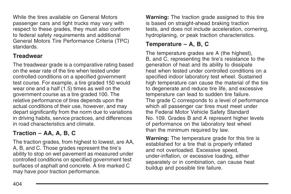 Pontiac 2007 Torrent User Manual | Page 404 / 490