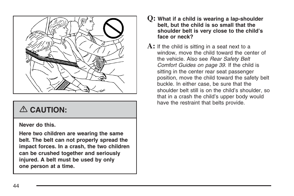 Pontiac 2007 Torrent User Manual | Page 44 / 490