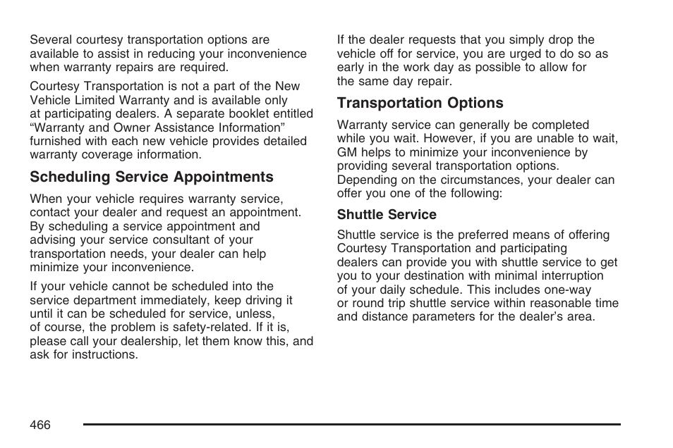 Pontiac 2007 Torrent User Manual | Page 466 / 490