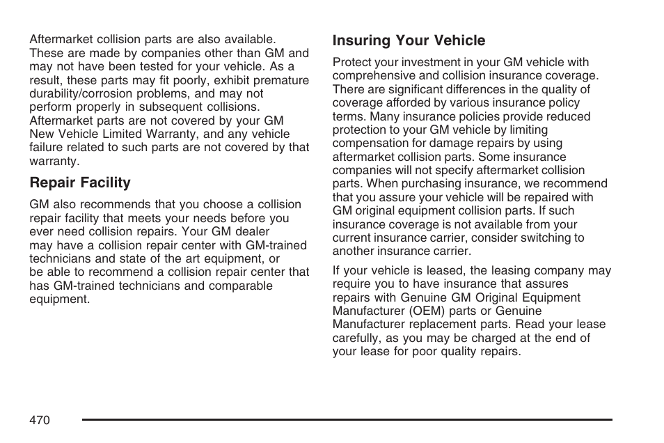 Pontiac 2007 Torrent User Manual | Page 470 / 490