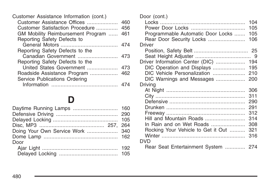 Pontiac 2007 Torrent User Manual | Page 480 / 490