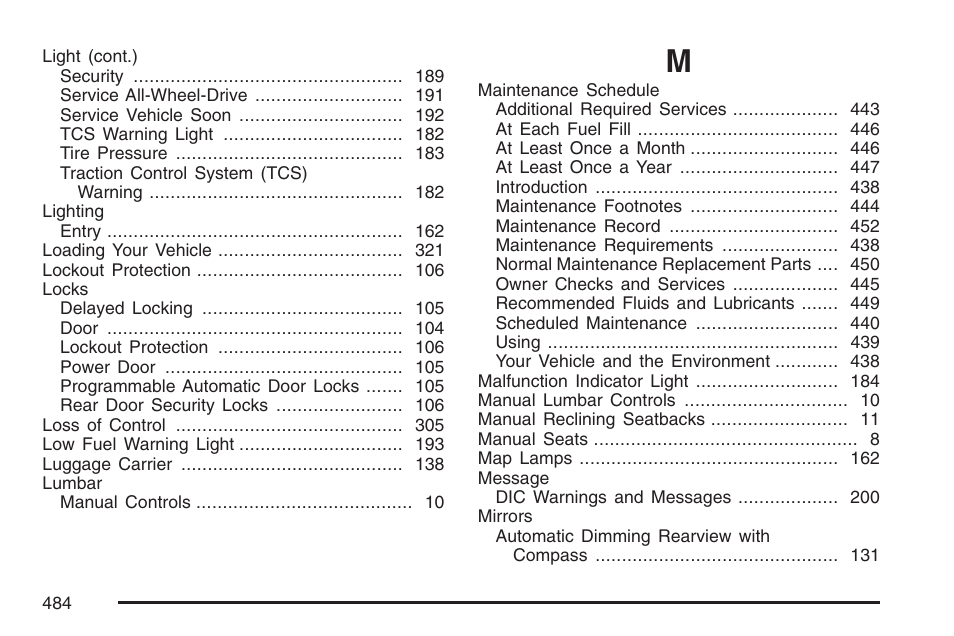 Pontiac 2007 Torrent User Manual | Page 484 / 490