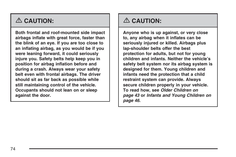 Pontiac 2007 Torrent User Manual | Page 74 / 490