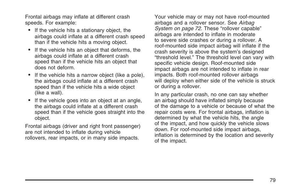 Pontiac 2007 Torrent User Manual | Page 79 / 490