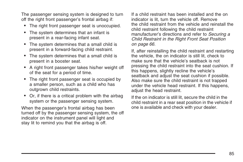 Pontiac 2007 Torrent User Manual | Page 85 / 490
