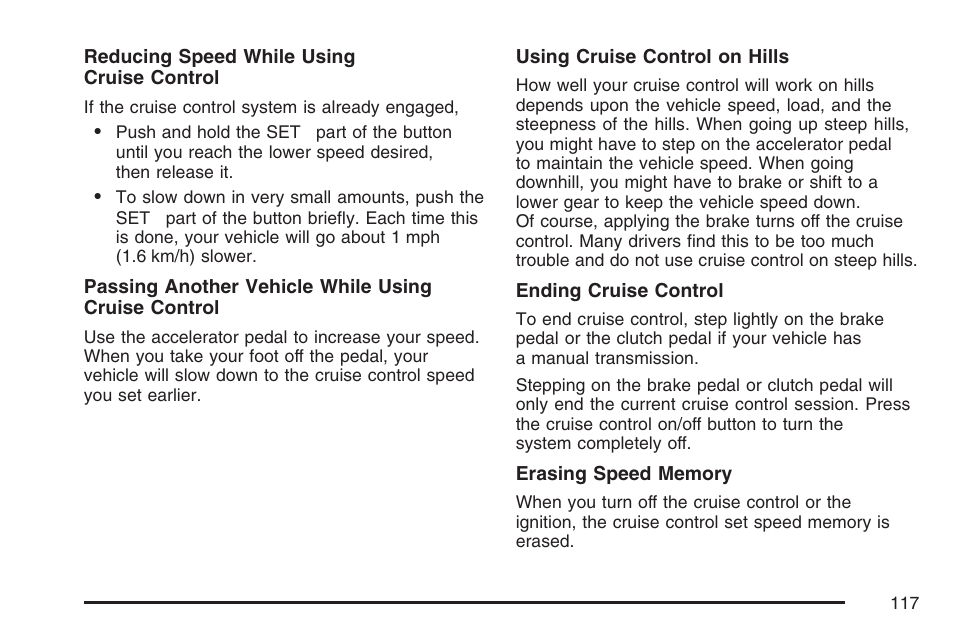 Pontiac 2007 Solstice User Manual | Page 117 / 396