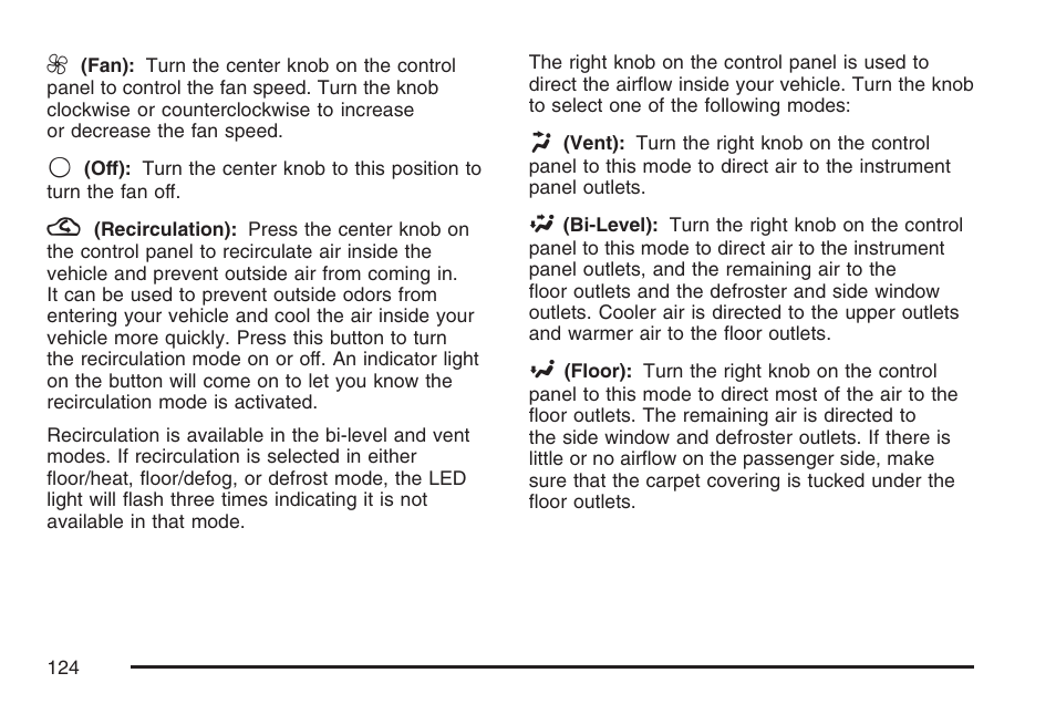 Pontiac 2007 Solstice User Manual | Page 124 / 396