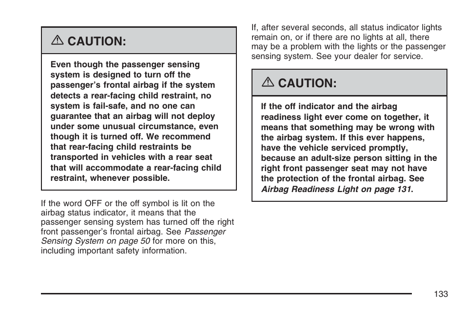 Pontiac 2007 Solstice User Manual | Page 133 / 396