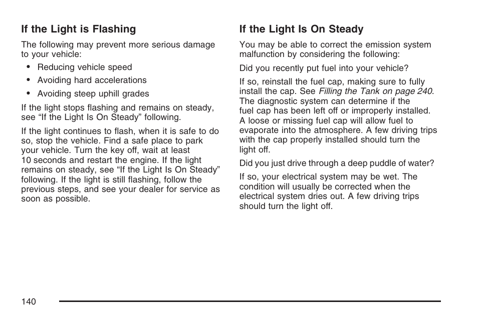 Pontiac 2007 Solstice User Manual | Page 140 / 396