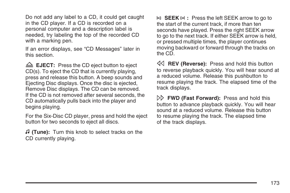 Pontiac 2007 Solstice User Manual | Page 173 / 396