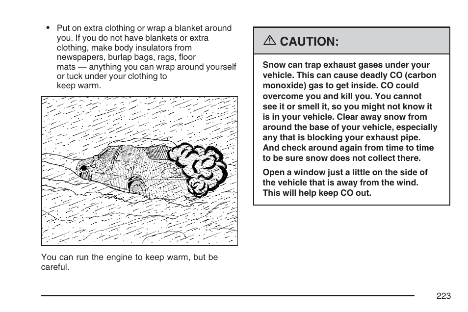 Caution | Pontiac 2007 Solstice User Manual | Page 223 / 396