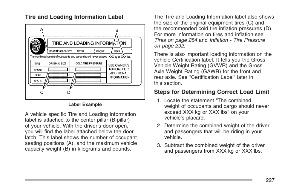 Pontiac 2007 Solstice User Manual | Page 227 / 396