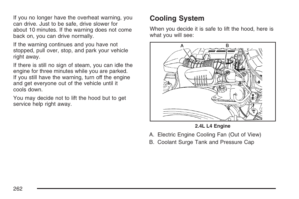 Cooling system | Pontiac 2007 Solstice User Manual | Page 262 / 396
