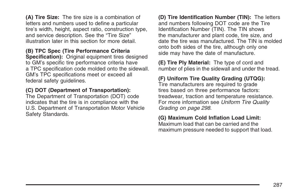 Pontiac 2007 Solstice User Manual | Page 287 / 396