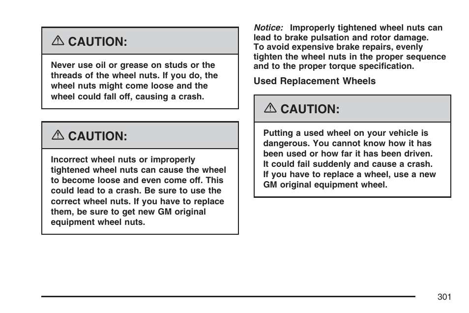 Pontiac 2007 Solstice User Manual | Page 301 / 396