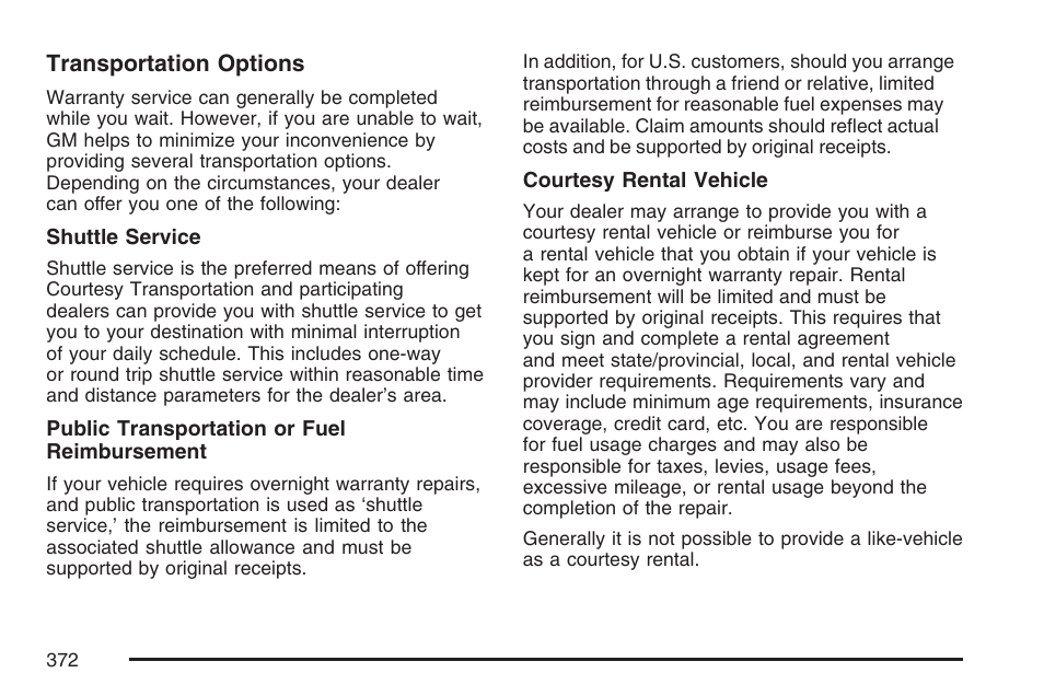 Pontiac 2007 Solstice User Manual | Page 372 / 396