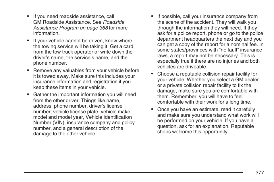 Pontiac 2007 Solstice User Manual | Page 377 / 396
