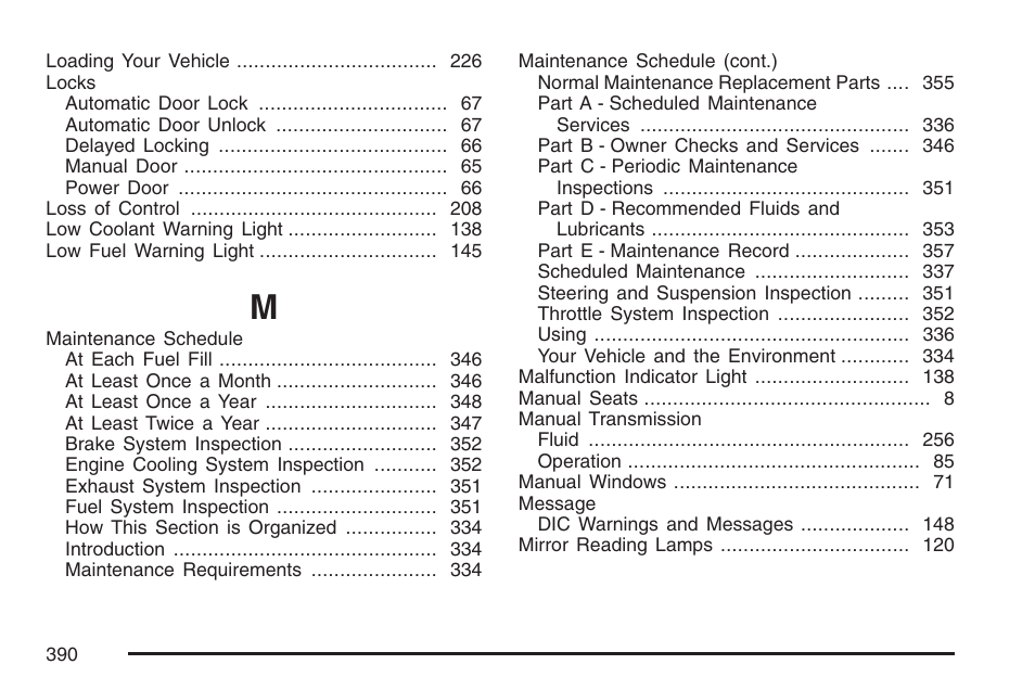 Pontiac 2007 Solstice User Manual | Page 390 / 396