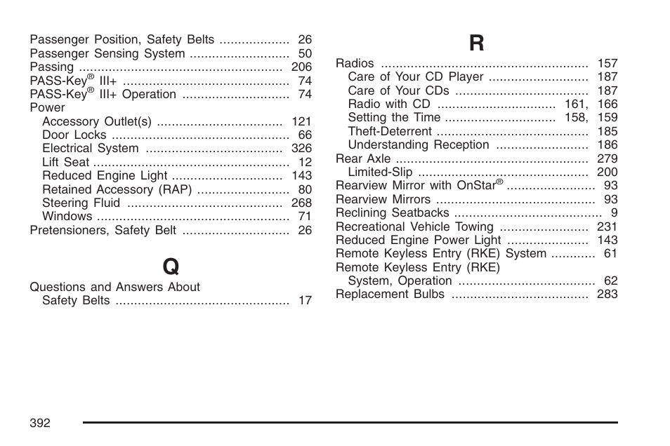 Pontiac 2007 Solstice User Manual | Page 392 / 396
