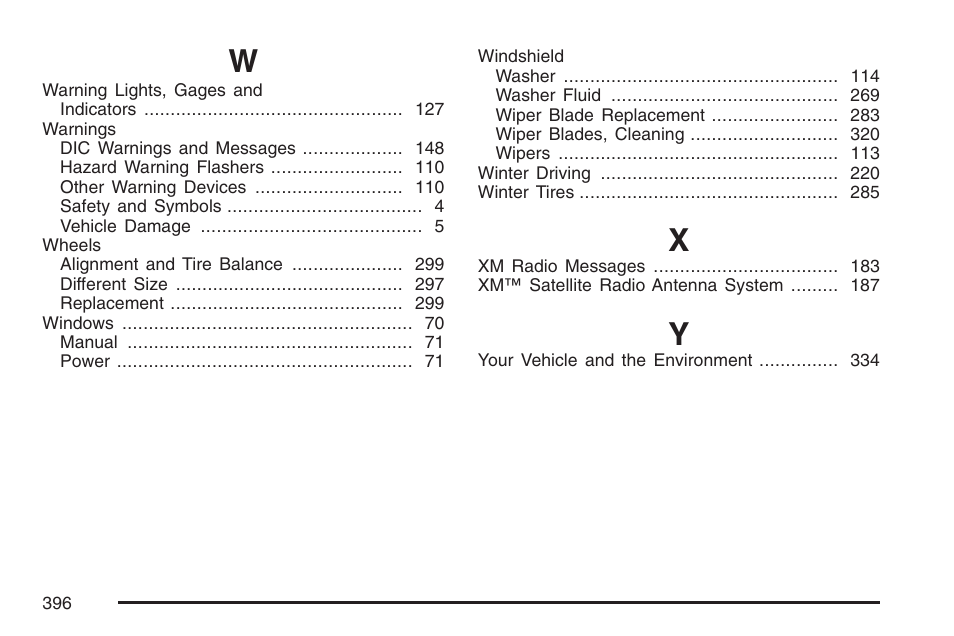 Pontiac 2007 Solstice User Manual | Page 396 / 396