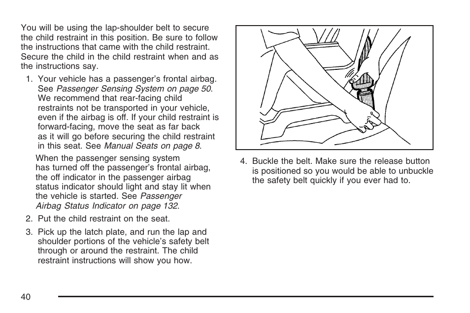 Pontiac 2007 Solstice User Manual | Page 40 / 396