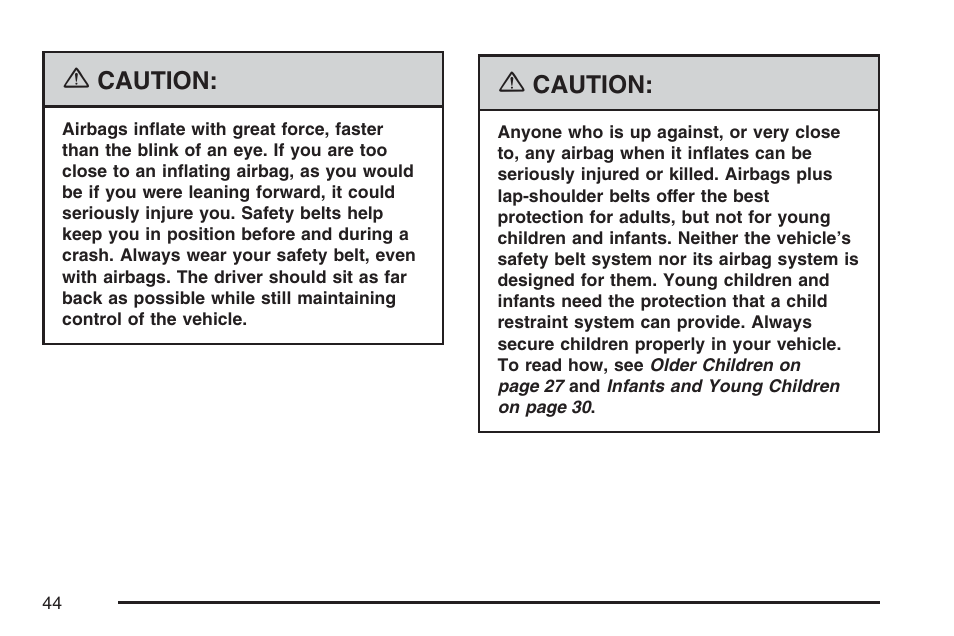 Pontiac 2007 Solstice User Manual | Page 44 / 396