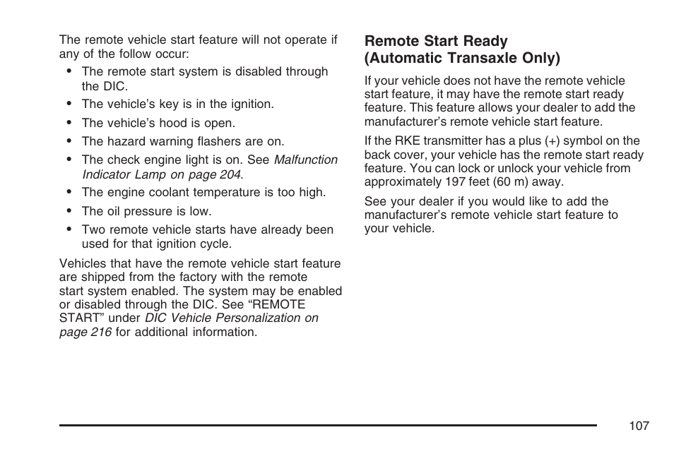 Pontiac 2007 G6 User Manual | Page 107 / 486