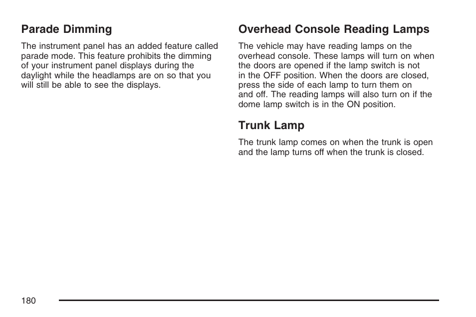 Pontiac 2007 G6 User Manual | Page 180 / 486