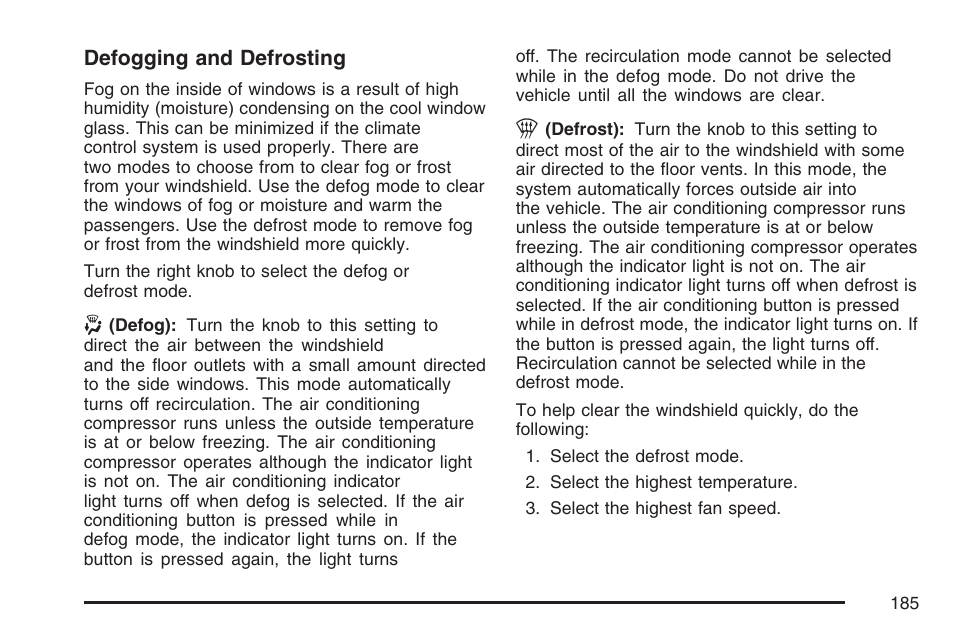 Pontiac 2007 G6 User Manual | Page 185 / 486