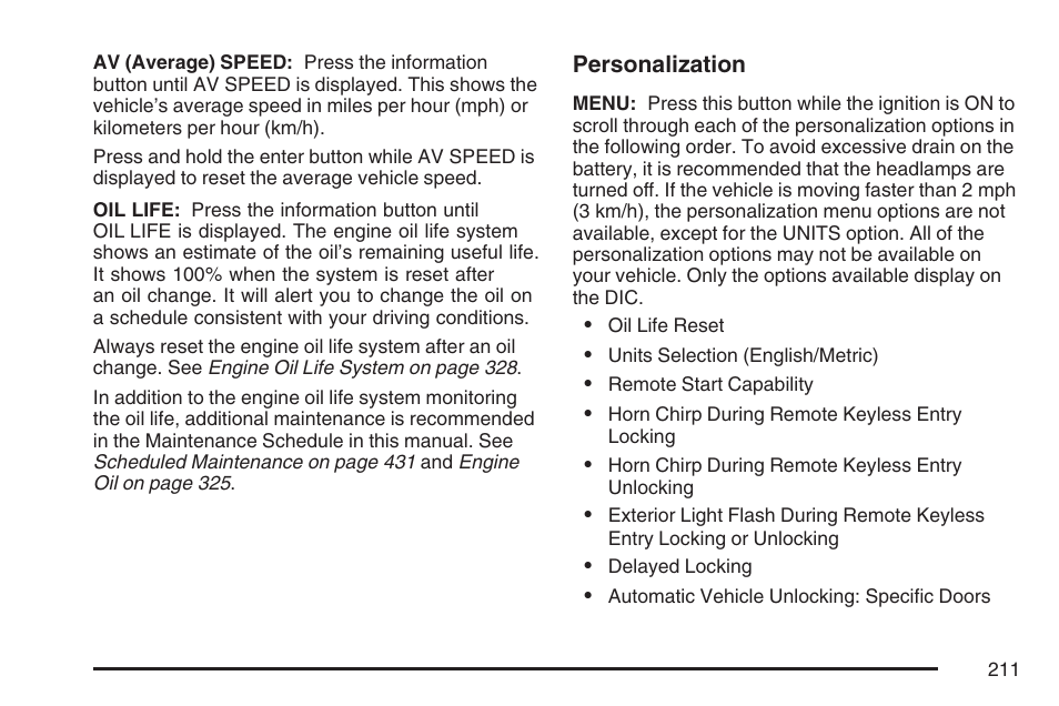 Pontiac 2007 G6 User Manual | Page 211 / 486